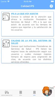 ClicSalud android App screenshot 1