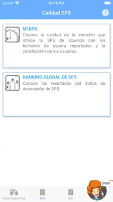 ClicSalud android App screenshot 2